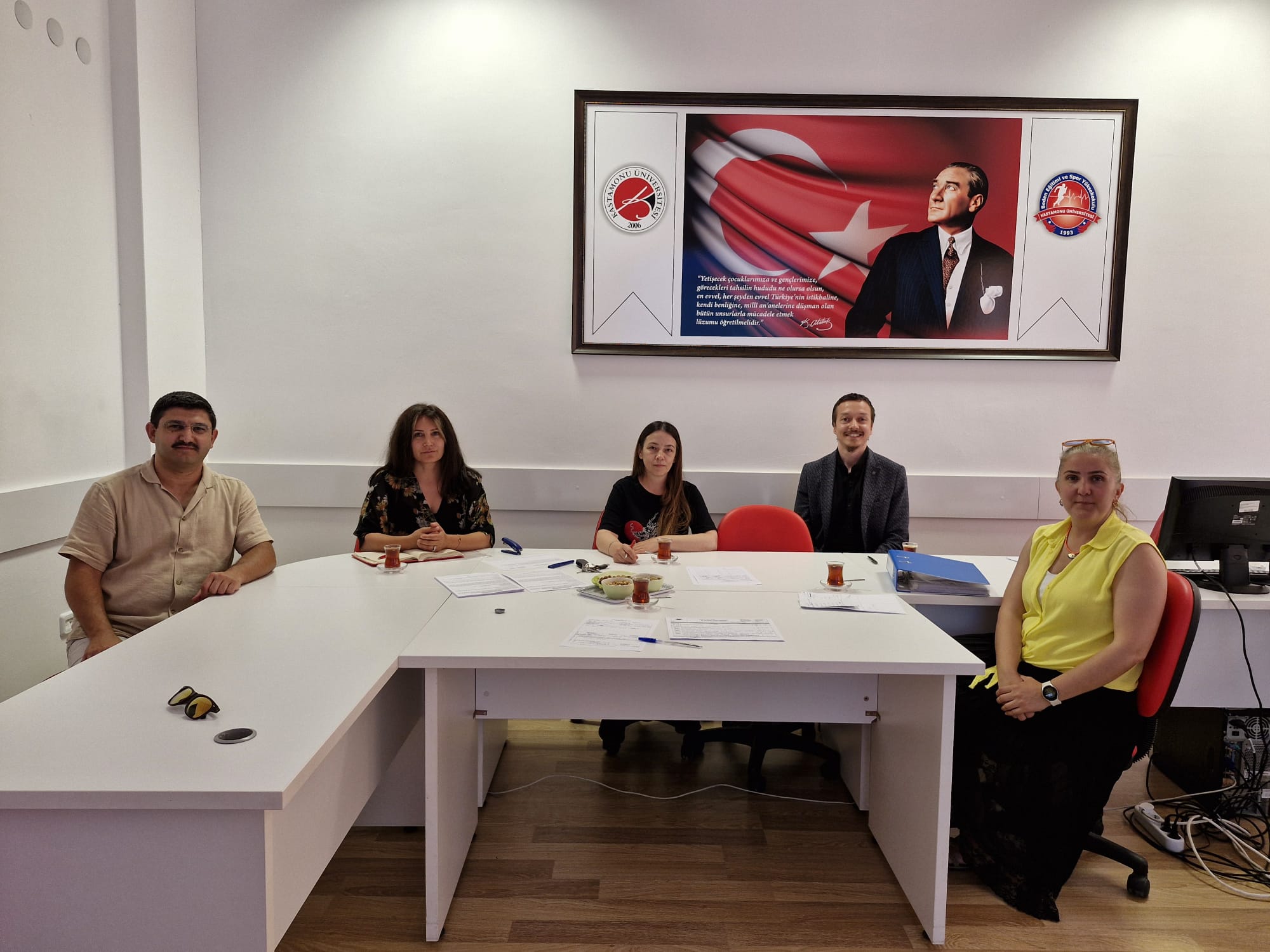 Üniversitemizde Kalite Yönetim Sistemi Çalışmaları Kapsamında İç Tetkik Süreci Gerçekleştirildi / 4-14 Haziran